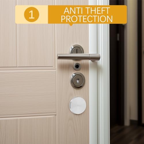 Stainless Steel Door Hole Cover Plate for Home Security