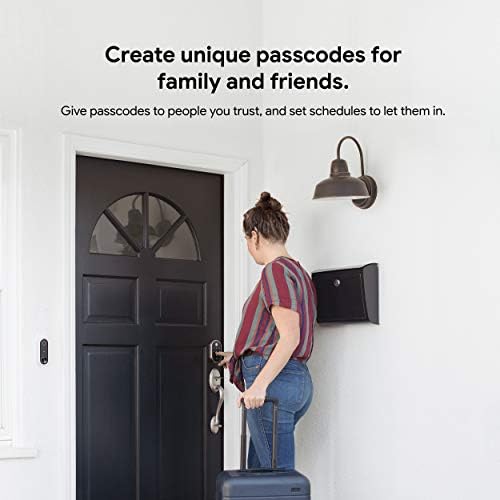 Google Nest x Yale Lock Smart Deadbolt for Front Door