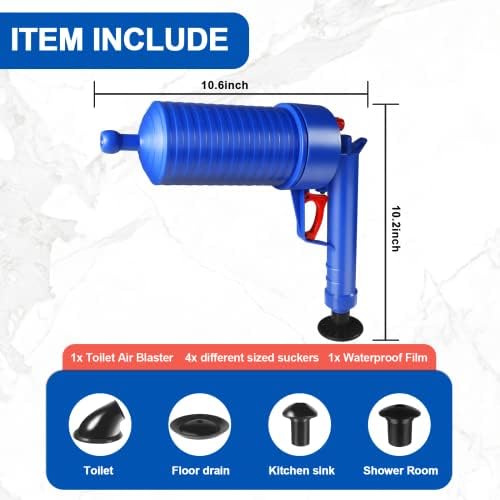 FreshSorb High Pressure Drain Blaster Gun