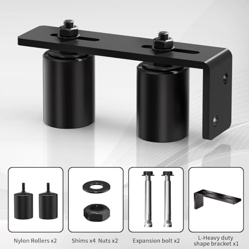 Adjustable 2 Steel L-Shaped Gate Guide for Sliding Doors
