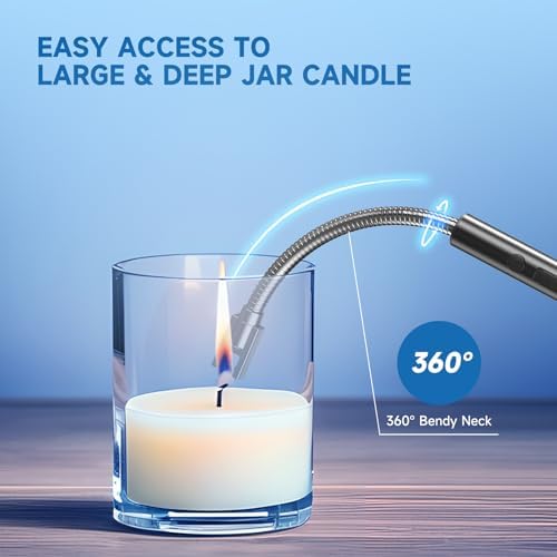 Safety Flameless Candle Lighter for BBQ Camping