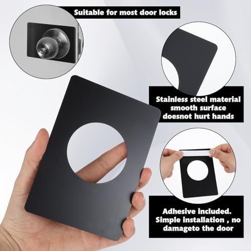 Secure Door reinforcements - Strong stainless steel door handleFix