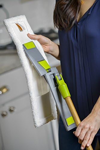 Full Circle Mighty Mop 2-in-1 WetDry Microfiber Mop Head Refill Replaceable Design Durable Earth-Friendly