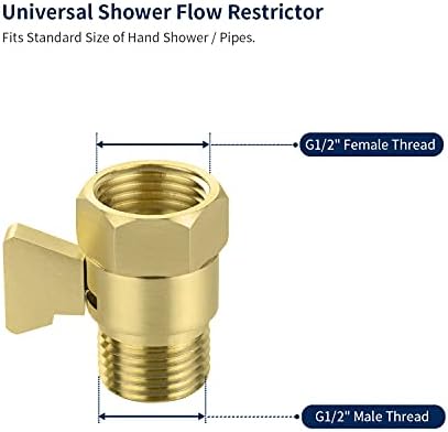Tenfe Water Flow Control Valve for Shower Head Products
