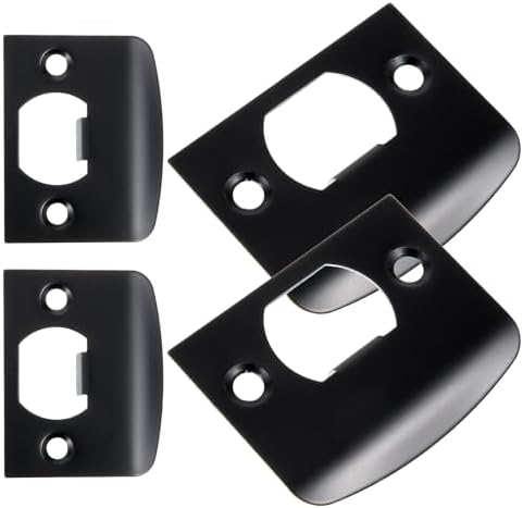 Stainless Steel Door Strike Plate Set