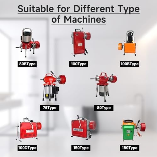7-in-1 Drain Cleaner Cutter Heads for Ridgid Drain Snake