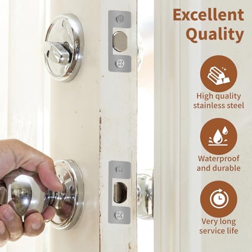 Adjustable Strike Plate for Exterior Doors