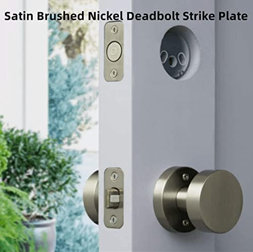 Round Corner Strike Plate Set