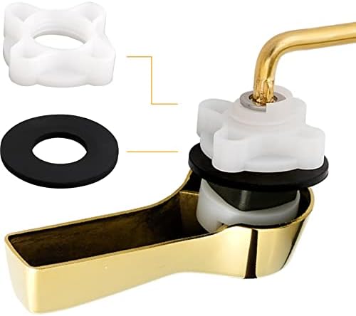 Hibbent 2-Pack Front Mount Toilet Handle Kit
