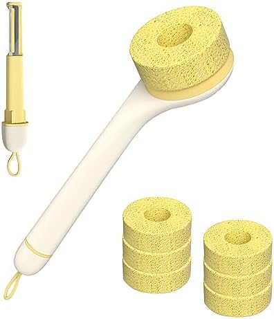 Eco-Friendly Vegetable Cleaner Brush 2-in-1 Kitchen Tool
