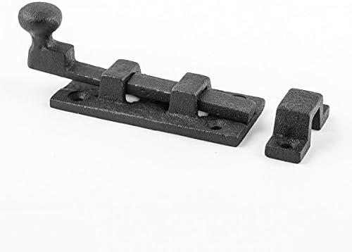 FF-Style 35in Wrought Iron Slide Bolt Door Latch