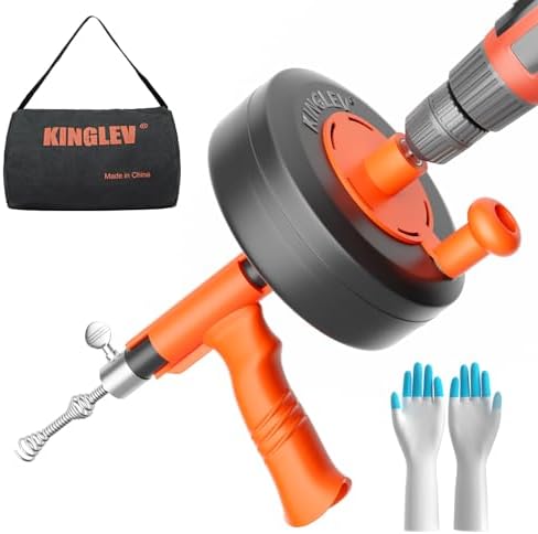 Drain Auger 25ft Plumbing Tool