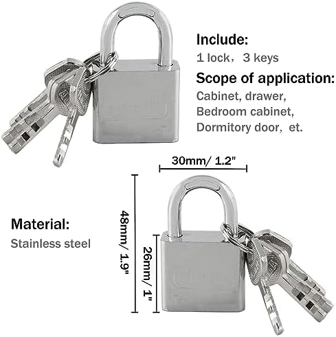 4-Inch Latch Door Lock Hasp Set