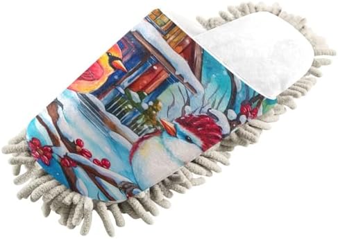 Cozy Winter Birds Replacement Mop Pads