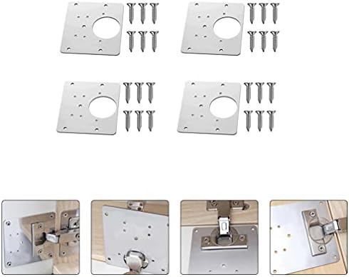 Premium stainless steel door hinge brackets for furniture