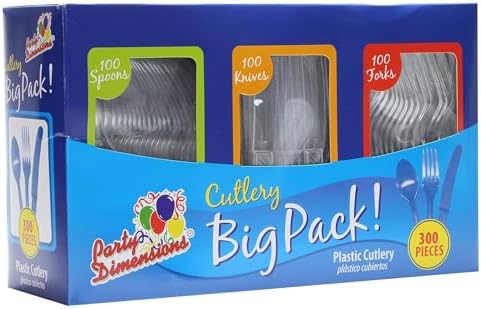 300 Count Disposable Cutlery Set