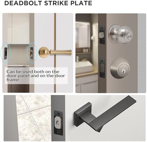 Upgrade Large Door Deadbolt Set Easy-to-Install