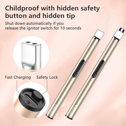 REIDEA Candle Lighter Eco-Friendly Rechargeable Windproof Flameless
