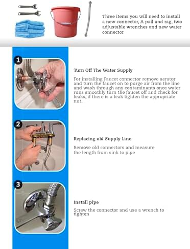 Safe Faucet Hose Connector 30
