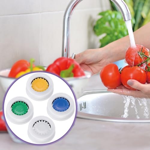 4-Piece shower flow control set