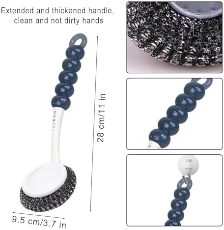 Stainless Steel Dish Scrubbers 5 Pack
