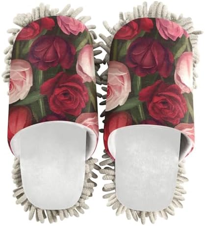Burbuja Pink Tulip Mop Slippers
