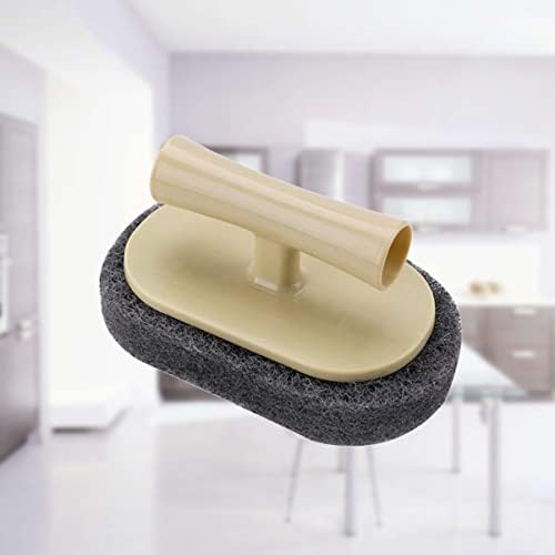 Zerodeko 3pcs Kitchen Bathroom Cleaning brushes - Ergonomic Handle Non-scratch Heavy-Duty Go To for Your Cleaning Needs