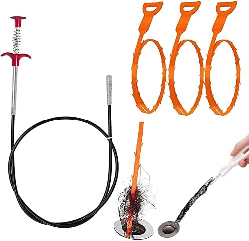 63-inch Drain Clog Remover Set