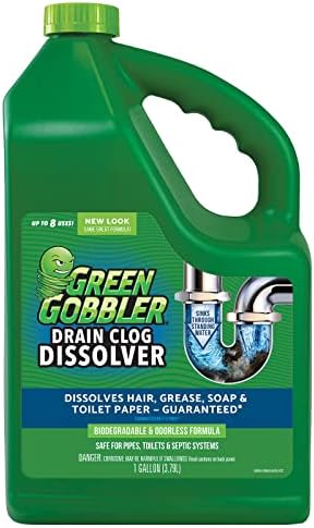 128 oz Green Gobbler Drain Clog Remover
