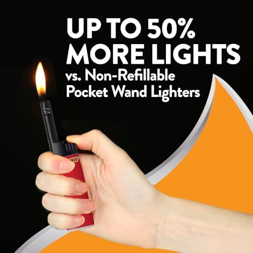 BIC EZ Reach Lighters Home Decor Stylish 6-Pack