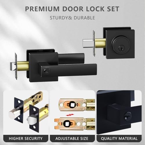 Heavy Duty Exterior Door Handle Set