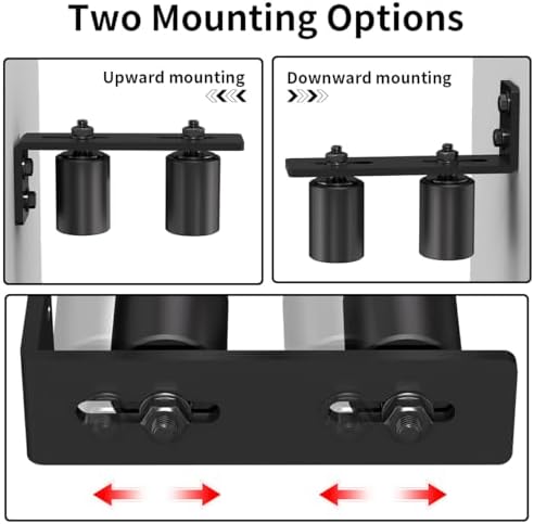 Adjustable 2 Steel L-Shaped Gate Guide for Sliding Doors