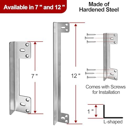 Secure Door Latch Guard Plate