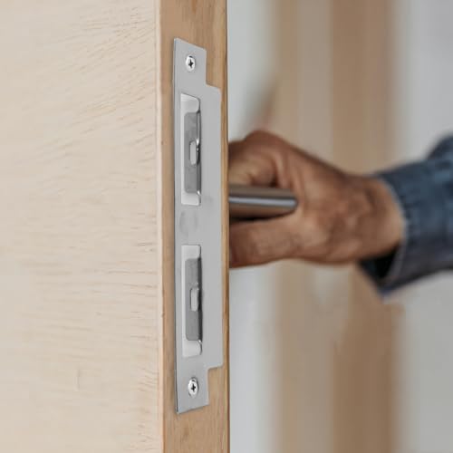 DOITOOL 5-Piece Door Strike Plate Kit