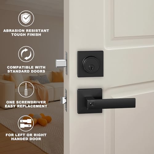 Heavy Duty Exterior Door Handle Set