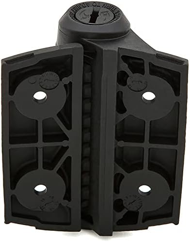 National Hardware Truclose Narrow Spring Hinges Black Polymer 2 Pack