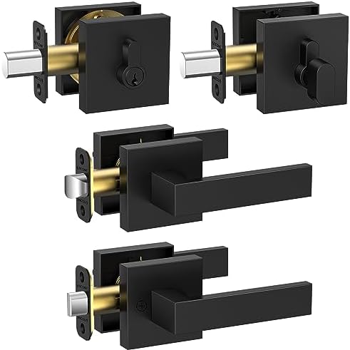 Premium Heavy Duty Door Handle Set for Beds Bathrooms and More