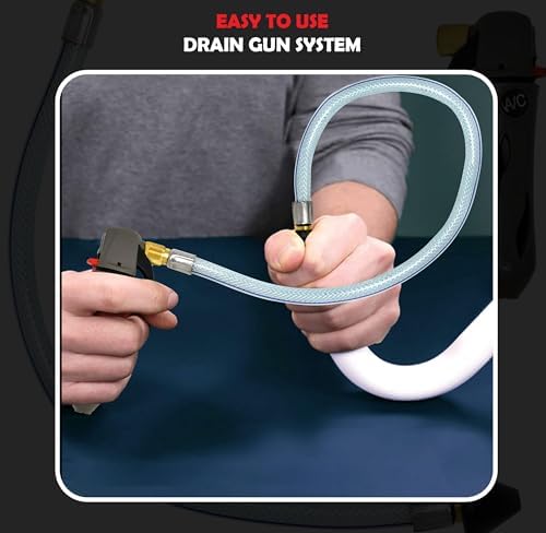 RedRock Gallo Drain Gun Clearest Clogged Drains with 5 CO2 Cartridges