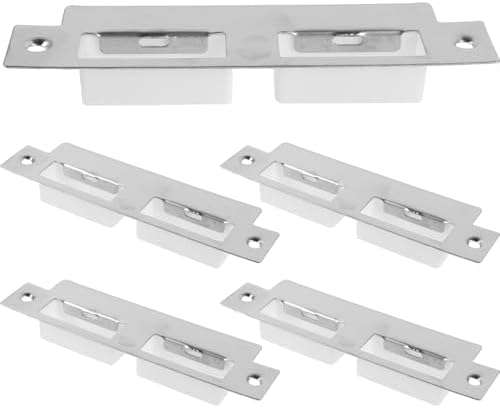 DOITOOL 5-Piece Door Strike Plate Kit