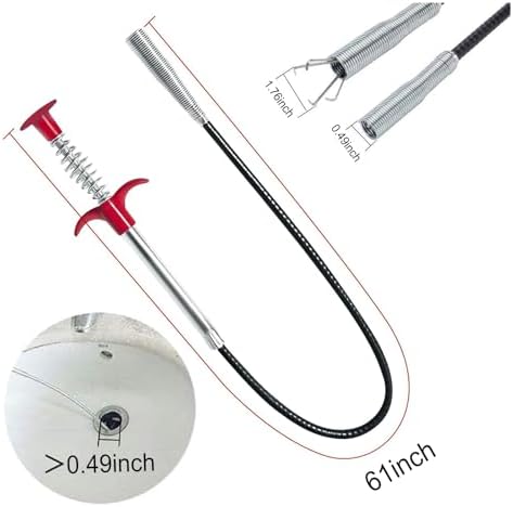61-inch Drain Auger Tool