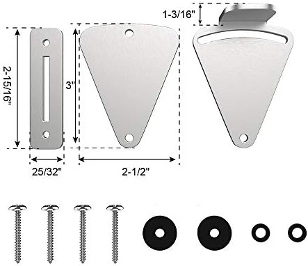 Sturdy Barn Door Latch for Wood Gates