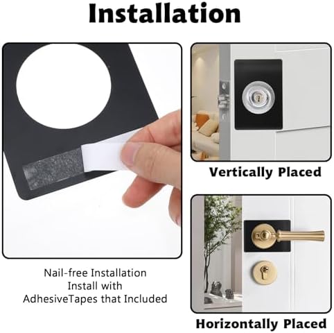 Secure Door reinforcements - Strong stainless steel door handleFix