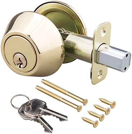EZ-FLO Single Cylinder Deadbolt Lockset Grade 3