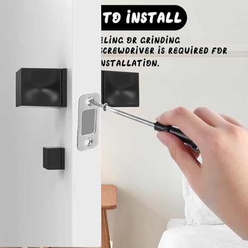 TIESOME Door Strike Plate Set