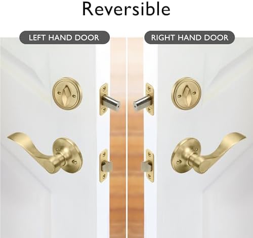 Elegant Springdale Lever Door Handle Set