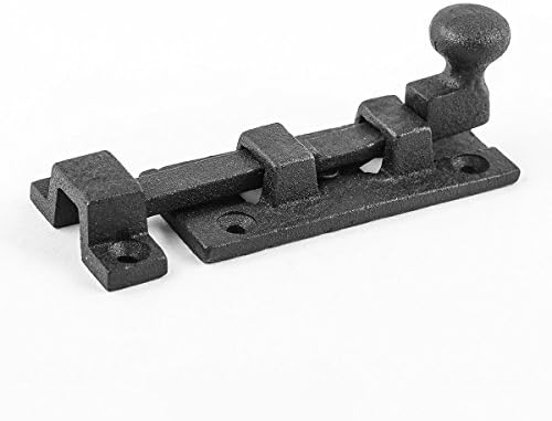 FF-Style 35in Wrought Iron Slide Bolt Door Latch