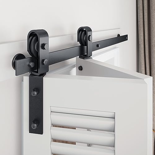 EaseLife 24 Bi-Folding Sliding Track Kit for 2 Closets