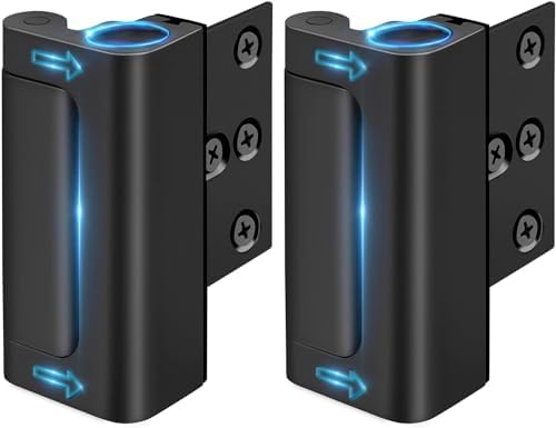 Daytona 800 lbs Door Lock - Home Security for Kids - Easy Operation - Durable Door Reinforcement