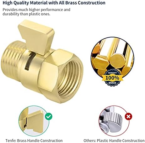 Tenfe Water Flow Control Valve for Shower Head Products
