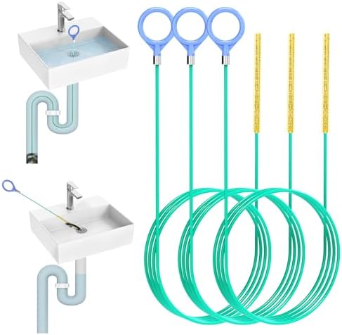 50-inch Sink Drain Snake Hair Clog Remover